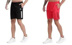 BLUE STAR SHARK Men Shorts || Shorts for Men || Men Shorts Casual Short || Summer Solid Shorts Running Gym Sports Shorts with Pockets