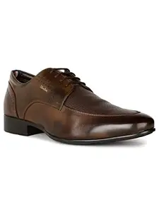Bata Men Hagrid Derby Brown Formal Shoe - Elegant and Comfortable Dress Shoes for Office and Special Occasions