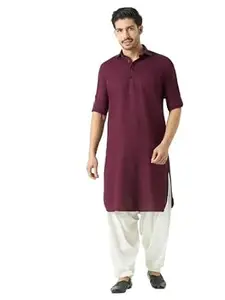 Rajubhai Hargovindas Men's Premium Pathani Kurta