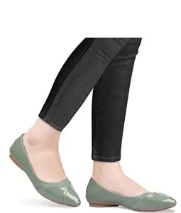 Shoetokia Loafers (Green, Numeric_3)
