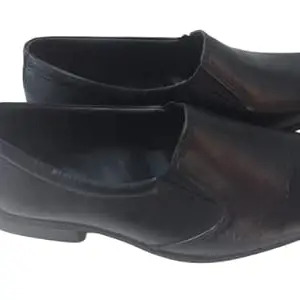 DAS Masala UDYOG | Men's Slip-On Formal Shoes-Black (Numeric_10)