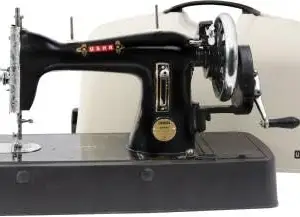 Usha Anand Sewing Machine Composite With Coverset Hand Operated (Original) - Black