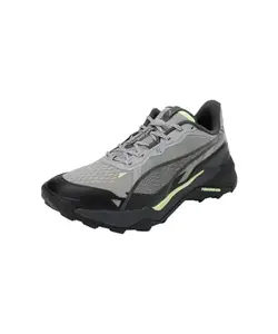Puma Mens Explore Nitro™ 2 Smokey Gray-Black Running Shoe - 8 UK (31007805)