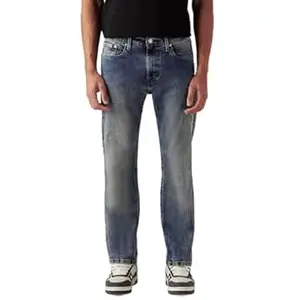 Levi's Men's 527 Mid Indigo Bootcut Fit Mid-Rise Jeans