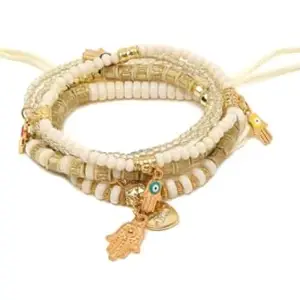 Evil eye bracelet for girls and women Total 6 piece