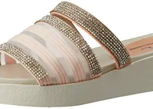 Carlton London Women's Sharlene Pink Fashion Sandals - 6 UK/India (39 EU)(CLL-4449)