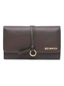 Belwaba Faux Leather Chocolate Brown Women's Wallet