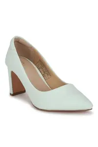 Allen Solly Women Green Casual Heels