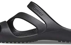 Crocs Women KadeeII Black Sandal- (206756-001) - 7 UK Women (W9)