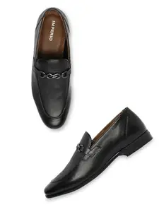 Regal Imperio Black Men Classic Formal Shoes
