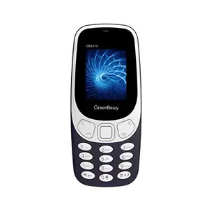 GreenBerry 3310 Basic Mobile Phone Dual Sim 1.8 Inch Display Auto Call Recording Matt Blue price in India.