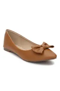 Allen Solly Women Brown Casual Ballerinas