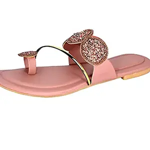 Flat sandal for women girls,Ladies sandals Pink
