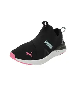 Puma Womens Better Foam ProwlSlip WRemix Black-Fast Pink-Dewdrop Running Shoe - 4 UK (37951901)