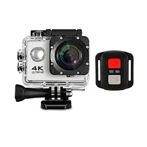 Elevea H165R 4K Action Camera Ultra HD 170D Wide Angel Go Waterproof Pro Sports Video 1080 Camera, Dual 2 Inch LCD 16 MP Image Sensor 170 Wide-Angle Lens price in India.