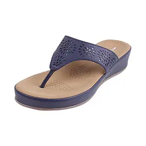 Mochi Womens Synthetic Blue Comfort (Size (7 UK (40 EU))