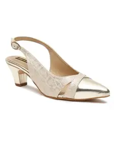 Flat n Heels Womens Gold Sandals FnH 2741-GD