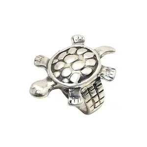 Rajasthan Gems Turtle Tortoise Ring 925 Sterling Silver Hand Engraved Men Women Unisex Gift H952