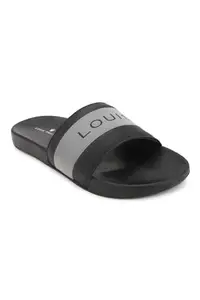 Louis Philippe_Mens_Sandal_(LPSCDRGFS300007_Black_44)
