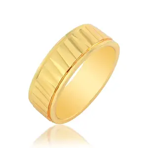 Memoir Brass Micron Goldplated Designer finger band Challa finger ring Man Women (ORRM6655)