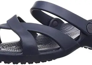 crocs Women's Meleen Crossband Sandal W Navy Fashion 5 UK (W7) (205472-410-W7)