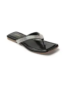 Iconics Women Sandal,Black,UK-7