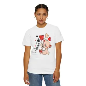 Love -Printed T-Shirt |Color -White |Fabric - Cotton| Size-M | T_SE_314