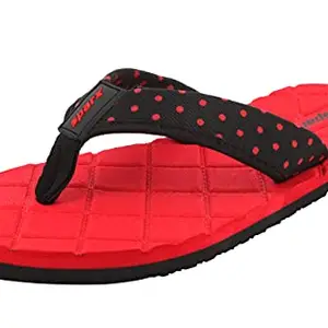 Sparx womens SF0079L Blackred Flip-Flop - 4 UK (SF0079LBKRD0004)