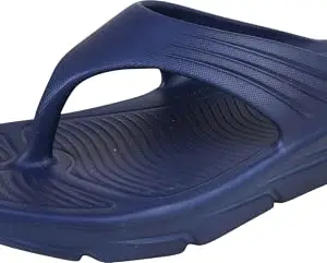 TRV Coco-Balance Blue Slip-on Flip-Flops/Slippers, Lightweight EVA Sole – Casual Outdoor Chappal, Monsoon, Rainy Season Footwear for Men-7 Kids UK