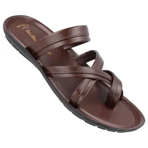 WALKAROO 13351 Mens Sandals for Casual Wear and Regular use for Indoor & Outdoor - Brown
