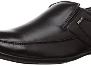 BOTOWI Men BW1009 Black Leather Formal Shoes-10 UK (44 EU) (2000720010BLK)