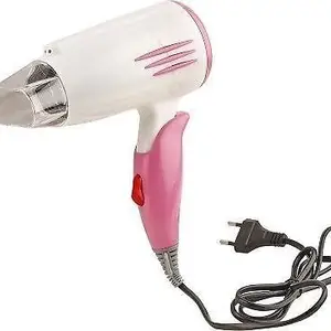 HGNOVA 1400 Watt Proffesional Foldable Hairdryer with 2 Speed Control (Multicolor)