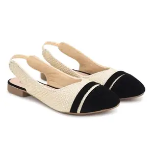 BBBRANDSBUCKET Women's Transparent Bellies with Patent Bow Pointed Toe Bellies with Glossy Comfortable & Stylish (Black, UK Footwear Size System, Adult, Women, Numeric, Medium, 5)