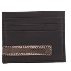TALIA - Murano Horizontal Card Case with ID-This Double Toned Horizontal Card Case,-The Perfect Accessory to Keep Your Cards Organized and Secure.