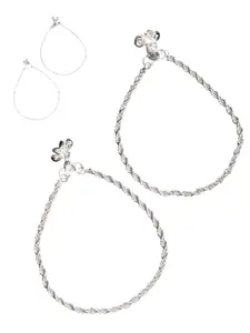 NVR Handmade Pair of 2 Anklets for Women's