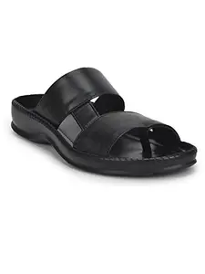 LIBERTY MEN STEMER-12 BLACK SLIPPER - 7 UK