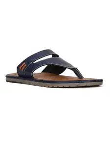 BATA Mens GLANCE TH E Blue Open Toe Sandal