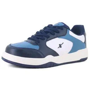 Sparx Casual Shoe SM-9059 White N. Blue for Men