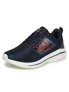 ABROS Men Paolo-N ASSG0114N Mesh Sport Shoes_Navy/RED_9UK