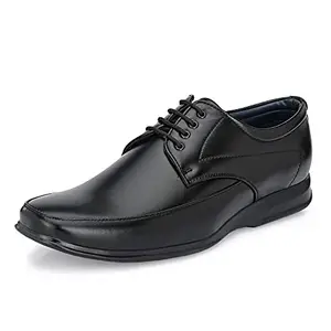Centrino mens Derby Formal Shoe (Black_10 UK_8657-1)