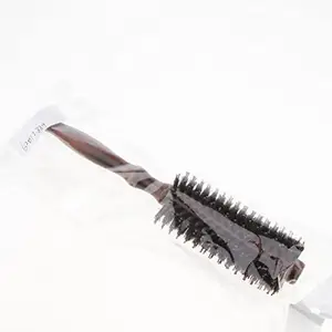 SKYCANDLE Wood Handle Round Hairdressing CoSK Hairbrush&Pure Bristle 23 x 11 x 1.6 cm