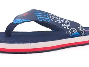 Sparx Men's Slipper, NavyBLUE RED,9UK,SF0615GNBRD0009