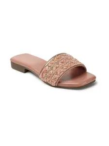 Iconics Women Sandal,Pink,UK-3