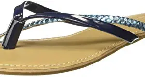 Inc.5 Women Navy Fashion Sandals-3 UK/India (36 EU) (17819)