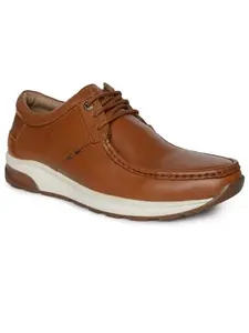 Buckaroo Florentina Natural Mild Leather Tan Casual Shoes for Mens: Size UK 9