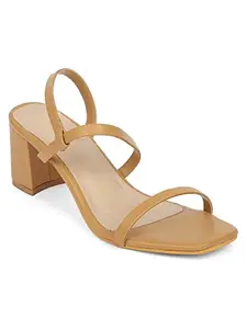 ICONICS Women's Sandal-8 Kids UK (ICN-SI-W-04 Camel)