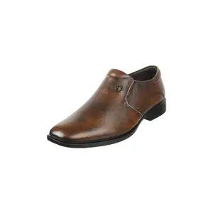 Metro Men Tan Leather Casual Shoes UK/6 EU/40 (19-529)