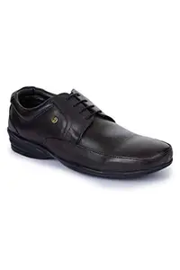 Liberty Mens Aghl-78 Brown Uniform Dress Shoe - 10 UK (51318781)
