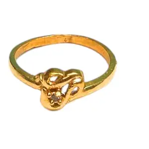 SH Fashions Panchaloha (Impon) 1 Stone Fancy Copper Onyx Ring
