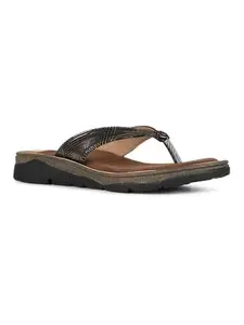 Inc.5 Womens Golden Casual Solid T-Strap Flat Slip-On Sandals